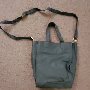Mint colored tote